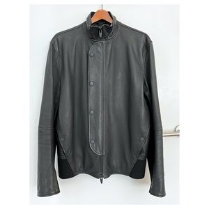 The Arrivals NYC - Modular Leather Bomber, Bond 3.0 - BLACK, MENS LARGE